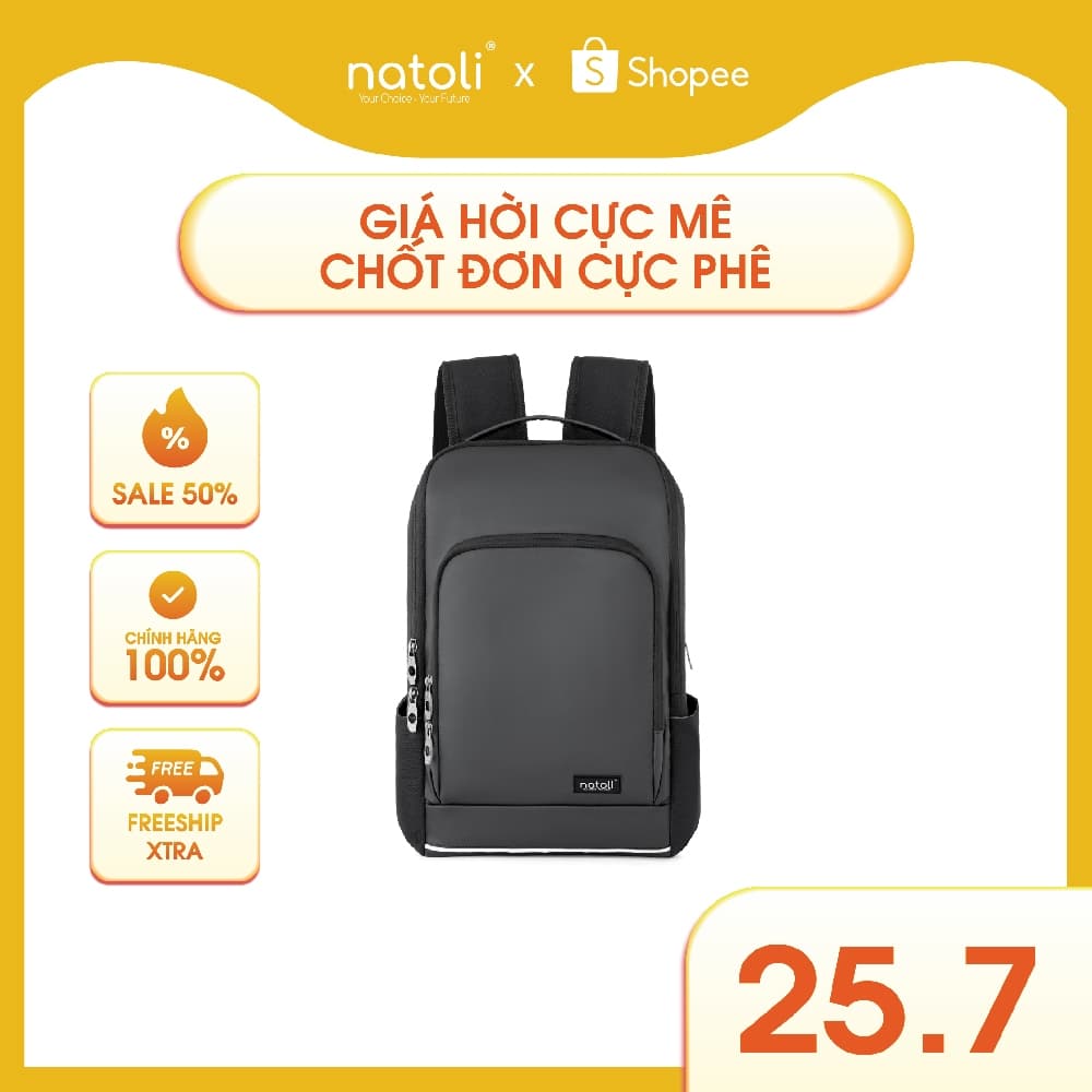 Balo laptop văn phòng Natoli BST Vitality Backpack B12